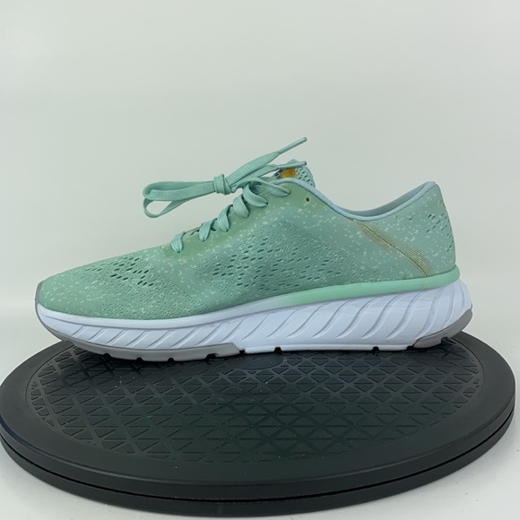 Hoka One One Cavu 2 Green Athletic Running Shoes 1099724 LSBL Women's Size 9.5 - Picture 9 of 13